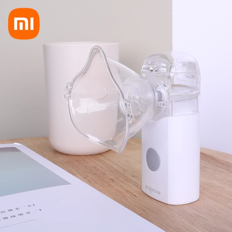 

Xiaomi Andon Portable Micro-atomizer Nebulizer Mini Handheld Inhaler Respirator for Children and Adult Cough Treat Easy Cleaning