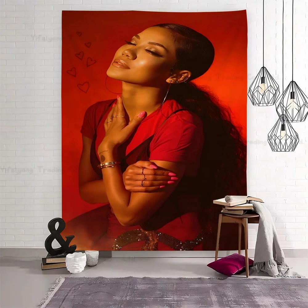 Певица Джине Айко висит богемный гобелен Таро хиппи настенные коврики домашний