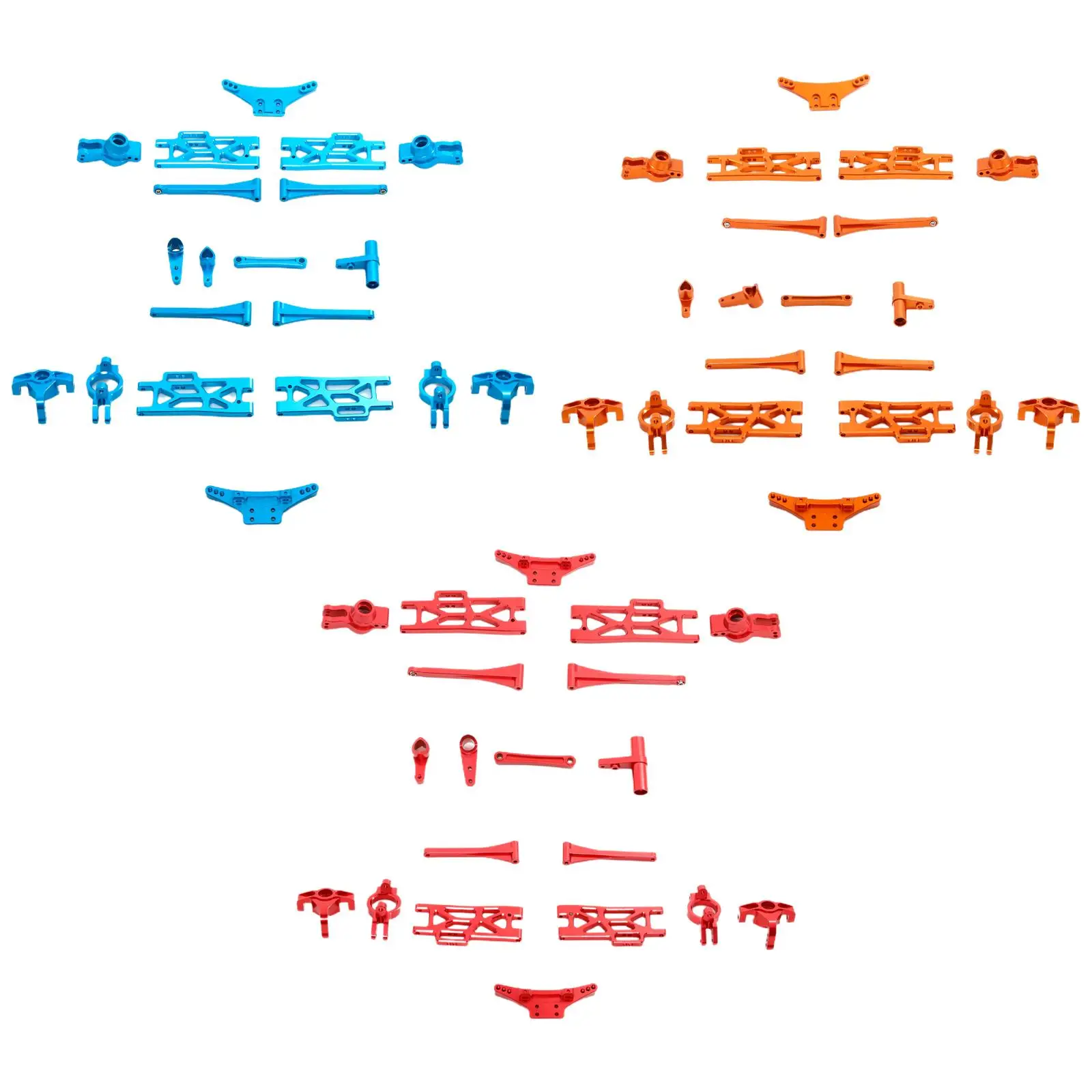 

Металлические запасные части для радиоуправляемых моделей, полный комплект для Wltoys 12402, аксессуары для хобби и творчества