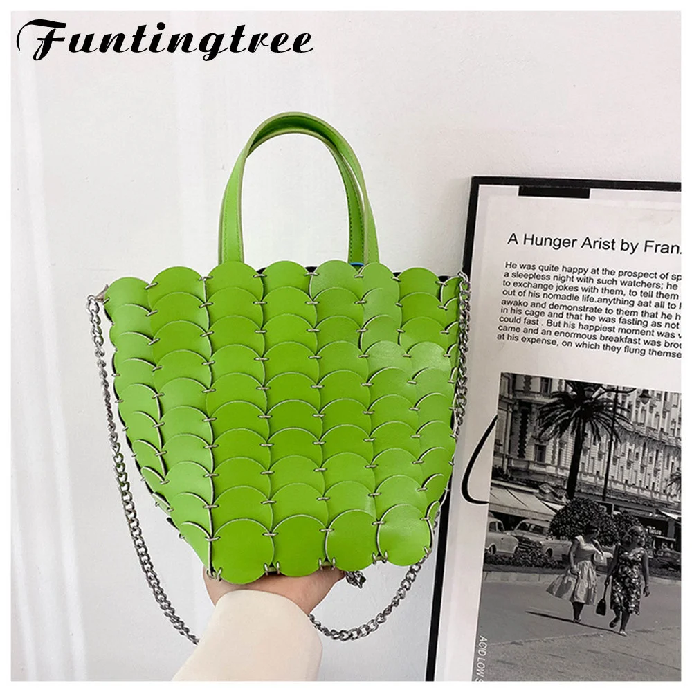 

Handbags for Women Soft PU Handmade Weave Shoulder Bags Female Small Square Messenger Bags Ladies Travel Chain Crossbody