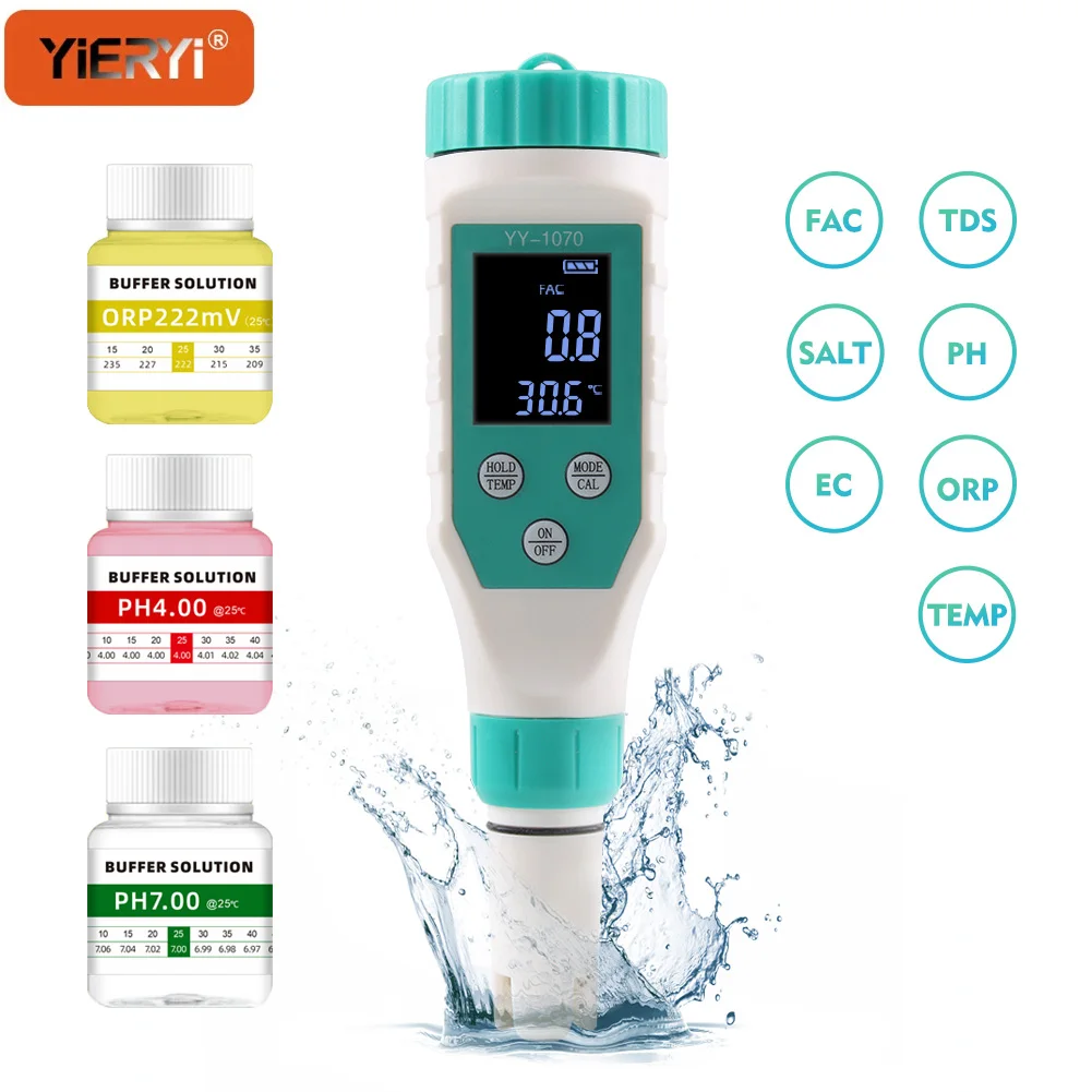 

yieryi 7 в 1 pH метр для воды