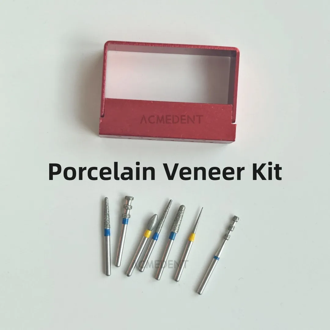 Стоматологический фарфоровый шпон для подготовки заусенцев направление набор