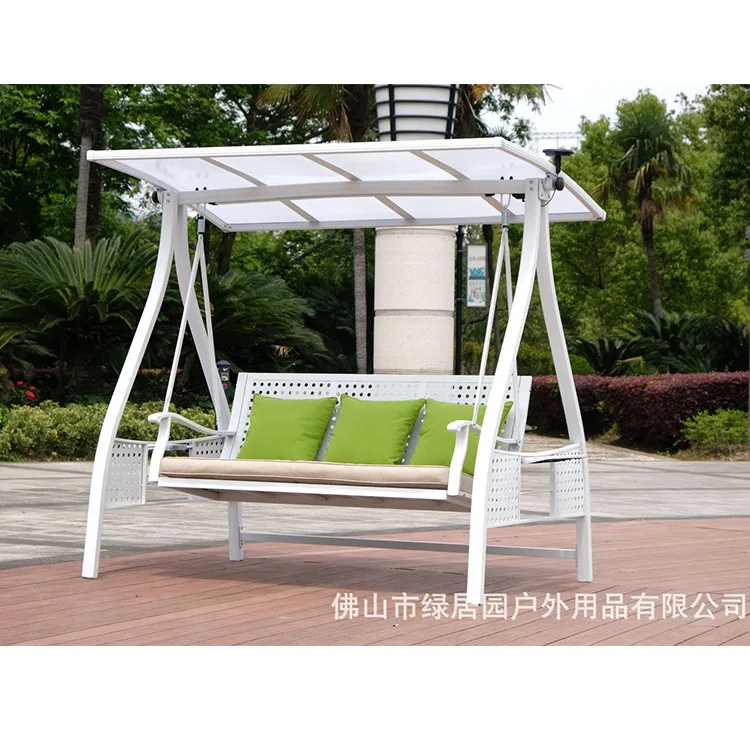 Indoor And Outdoor Solar Aluminum Alloy Rocking Chair