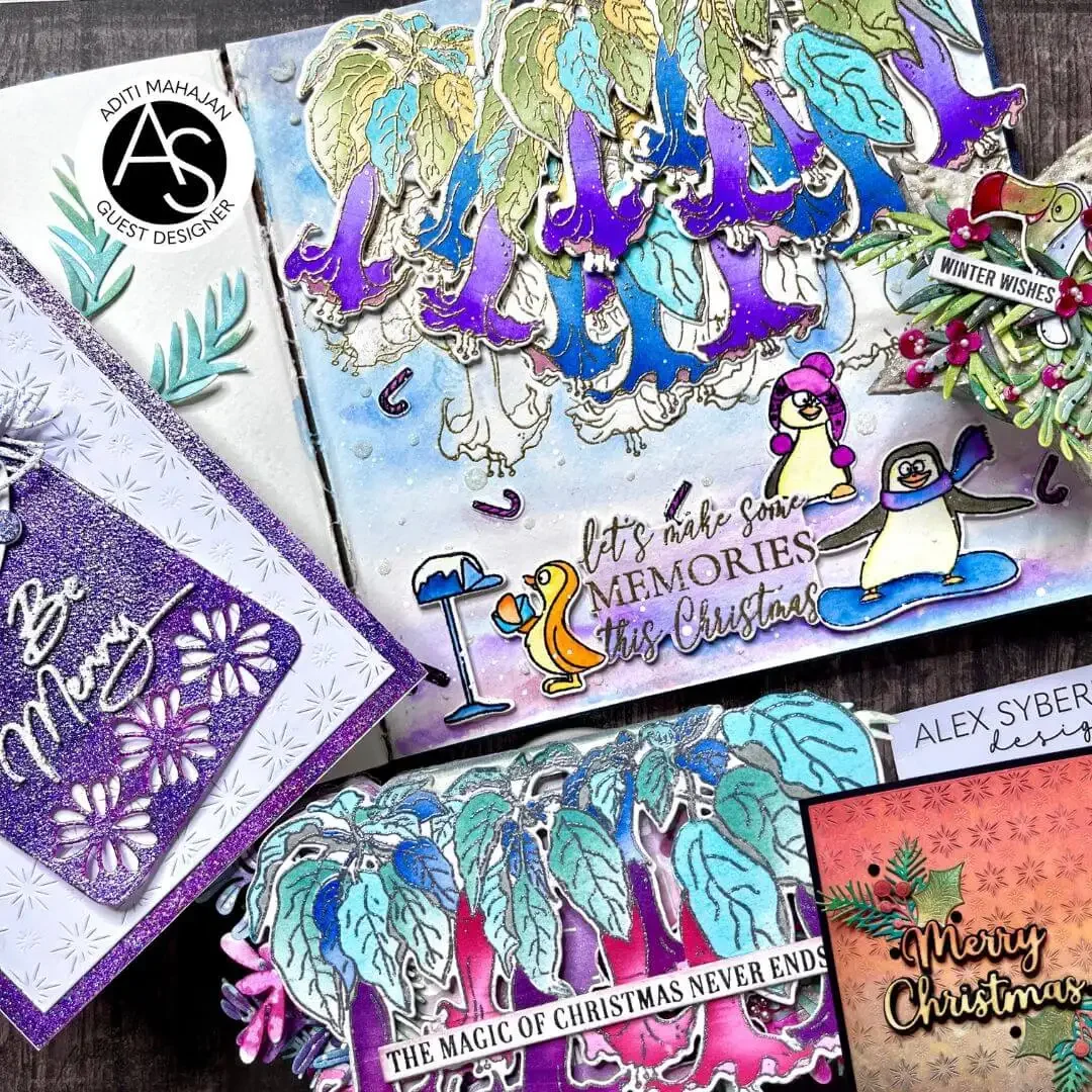 Новинка 2023 рождественские предложения прозрачные штампы пуансеттии