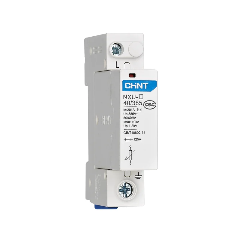 

CHINT NXU-II Surge Protective Device1P 1P+N 2P 3P 3P+N 4P 20kA 40KA Surge protection for incoming line cabinet