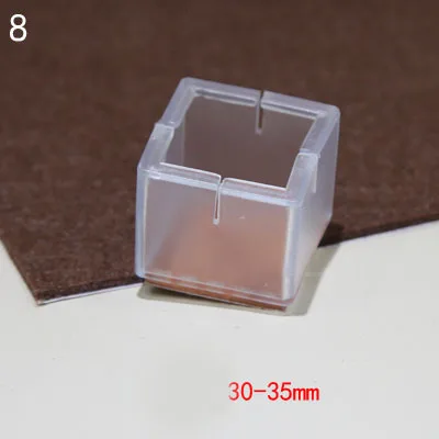 

Прозрачные силиконовые колпачки на ножки стульев 4 шт.