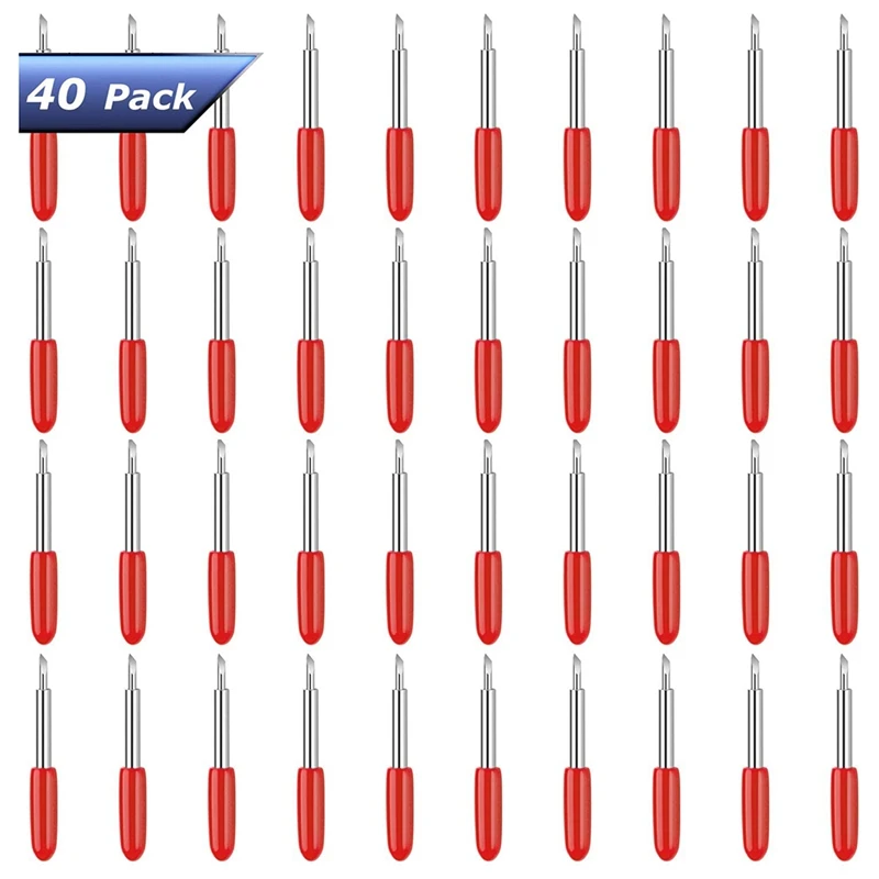 

Сменные лезвия совместимы с Cricut Explore Air 2/Air 3/Maker. Сменные Лезвия 40 шт. 45 градусов