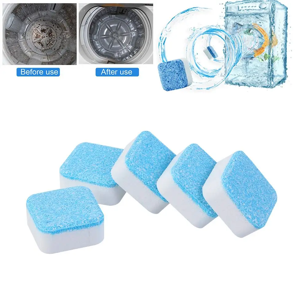 

Useful Descaler Deep Household Filter Cleaning Tablets Washer Cleaner Washing Machine Effervescent Tablet Detergent