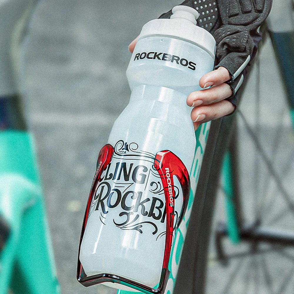 ROCKBROS Mountain Bike Road Bike Durable Bottle Rack Dual Color PC Material  Water Cup Rack Outdoor Cycling Equipment