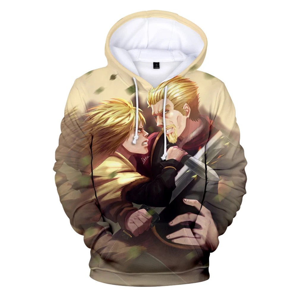 

Vinland Saga 3D Hoodies Harajuku Sweatshirts Anime Hoodie Clothing Autumn Winter Women/Men Plus Size Pullover
