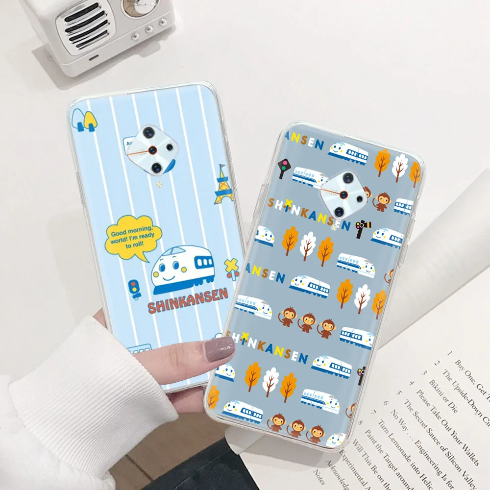 Patapatapeppy Transparent Phone Case for LG VELVET G8 ThinQ G8X K62 K42 K61 K52 K92 Q61 Q60 Q52 V40 V50 V60 THINQ5
