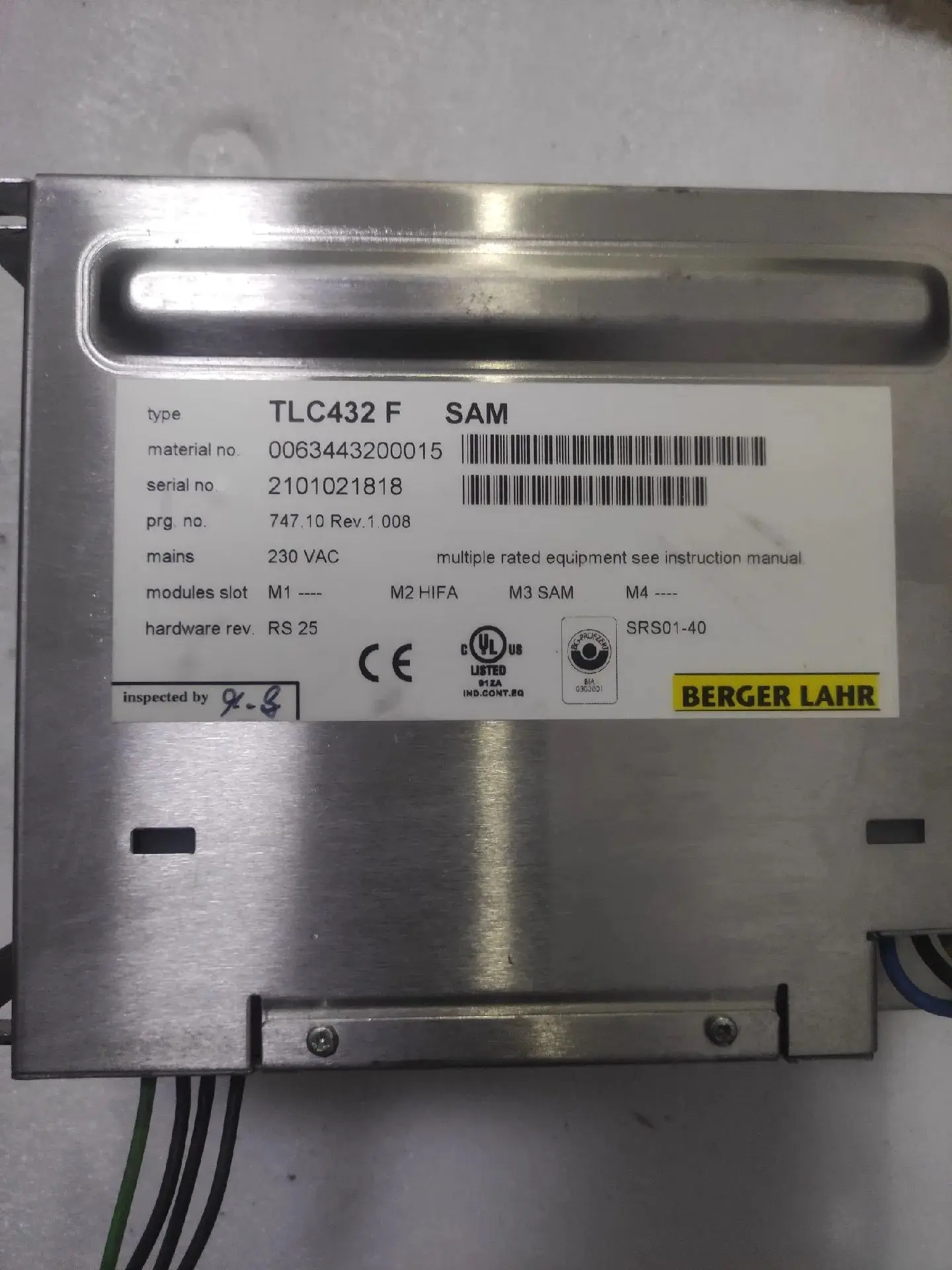 Драйвер TLC434F TLC432F для Бергера LAHR TLC434 TLC432 F