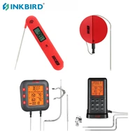 inkbird 4 styles of bbq thermometers bluetooth compatible handheld wireless standing types meat food drinks thermometers