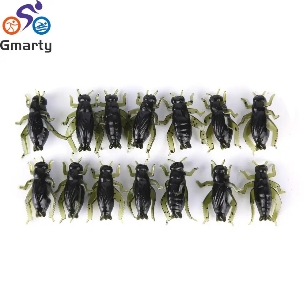 

20 шт./партия, Силиконовые Рыболовные Приманки в виде насекомых