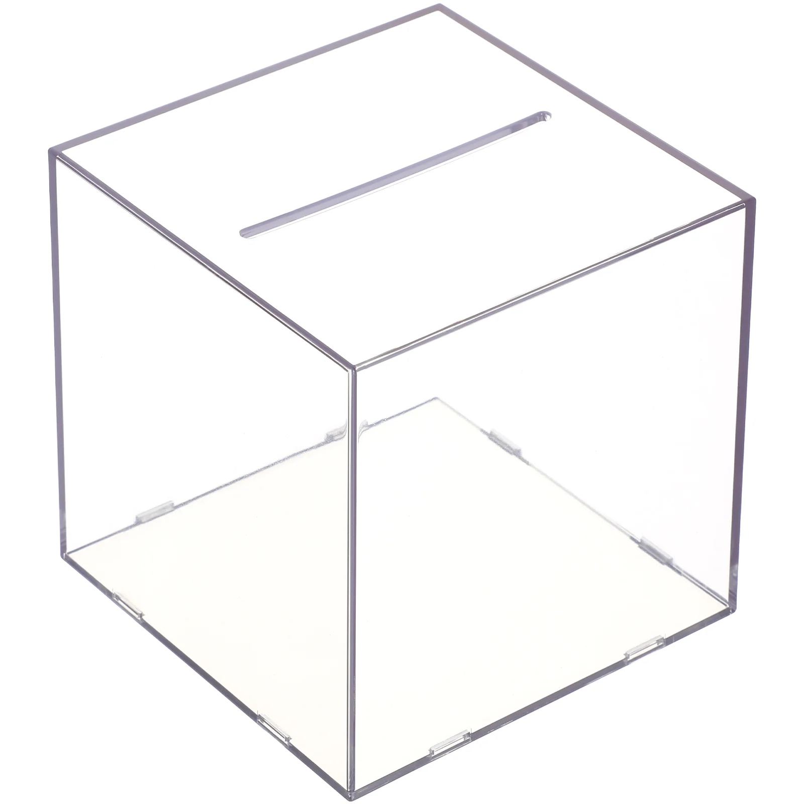 

Transparent Piggy Bank Compact Saving Pot Daily Use Coin Container Money Accessory Acrylic Supply