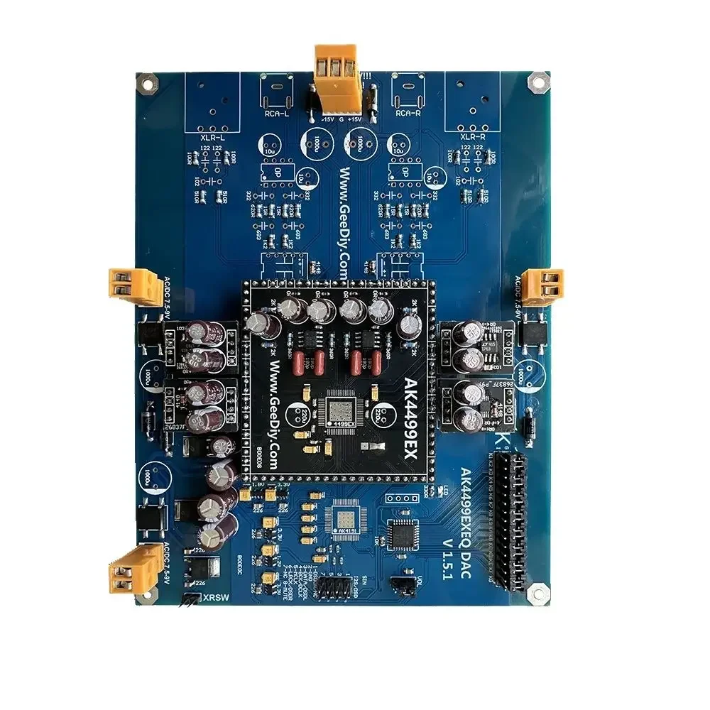 Аудиодекодер SmCpAK4499EXEQ+AK4191EQ с дифференциальным (балансным) и несимметричным (несимметричный) выходом RCA, I2SDSD 32 бит 1536 кГц DSD1024 (art.: 3920dbb60acb4) - 3920dbb60acb4