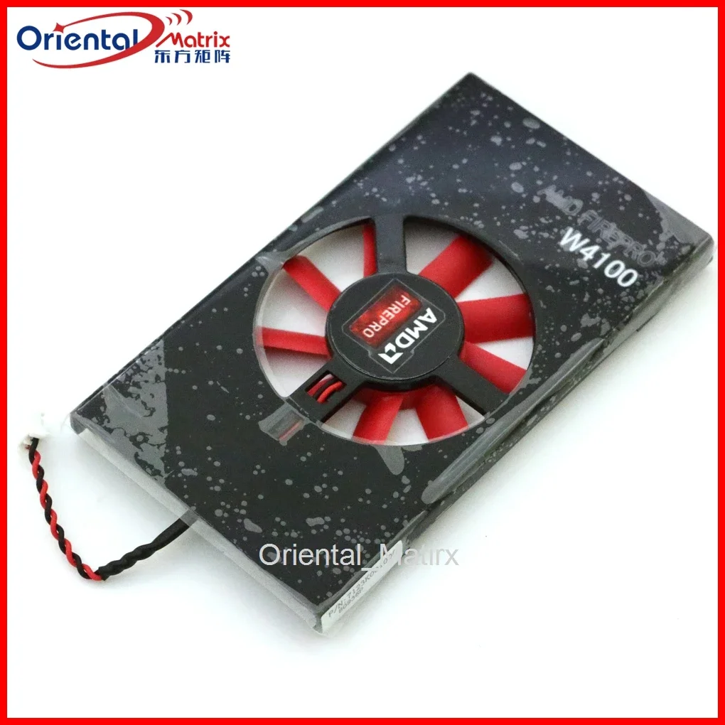 Фото Вентилятор для видеокарты PLA05010B12M-2 DC 12V 0.2A 4Pin для AMD PGS Firepro W4100, охлаждающий вентилятор для графической карты №1