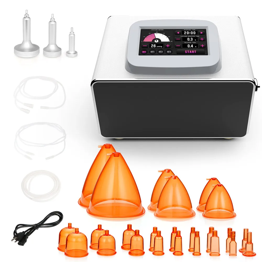 Vacuum Therapy Machine Breast Enlargement Buttocks Lifter Pumps Cupping Machine Health Care Spa Body Shaping Massager