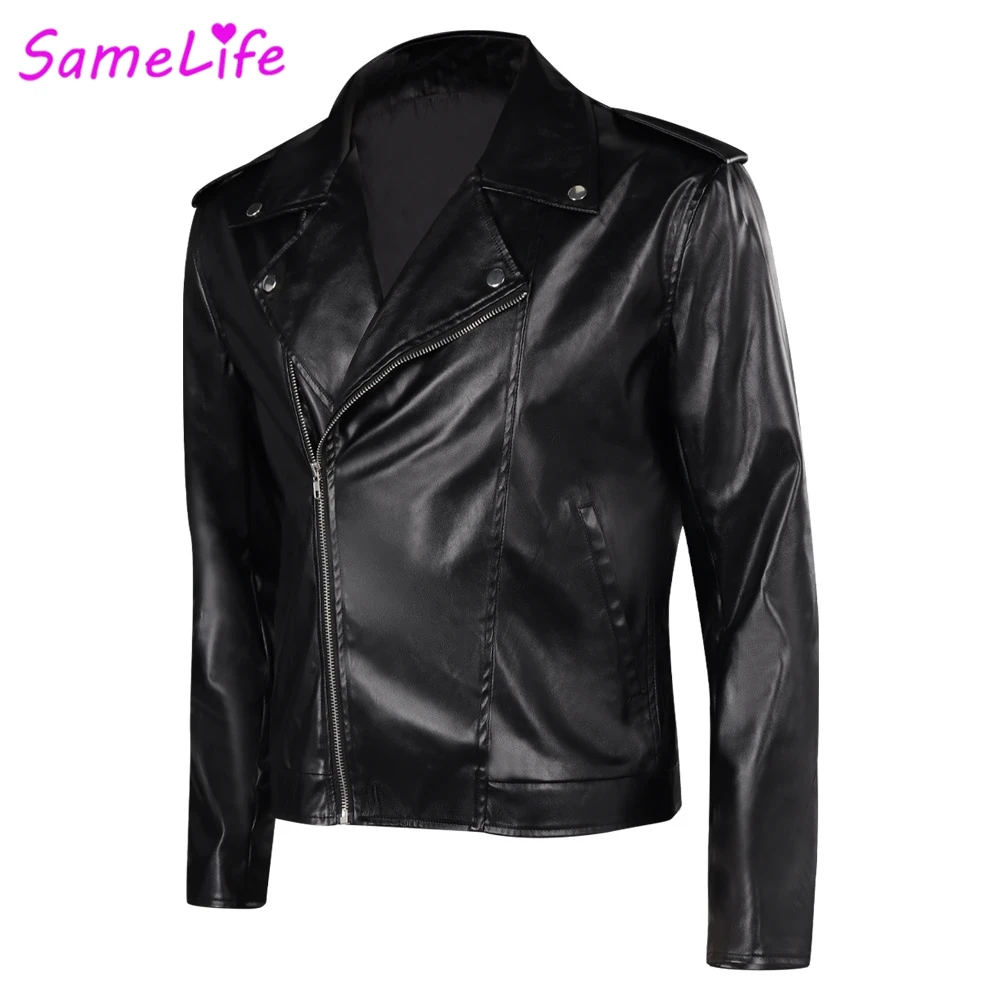 Фото Grease Danny розовый женский косплей фэнтезийная повседневная уличная одежда куртка для пары костюм ТВ музыкальная ролевая игра фантазийные наряды №3
