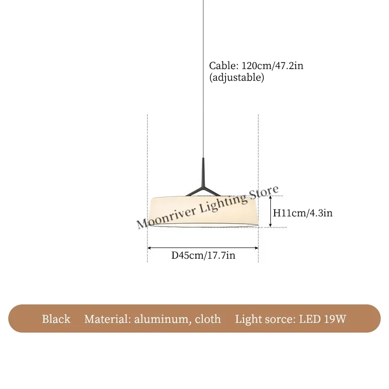 

Winfordo светодиодная подвесная люстра черная/серая 19Вт