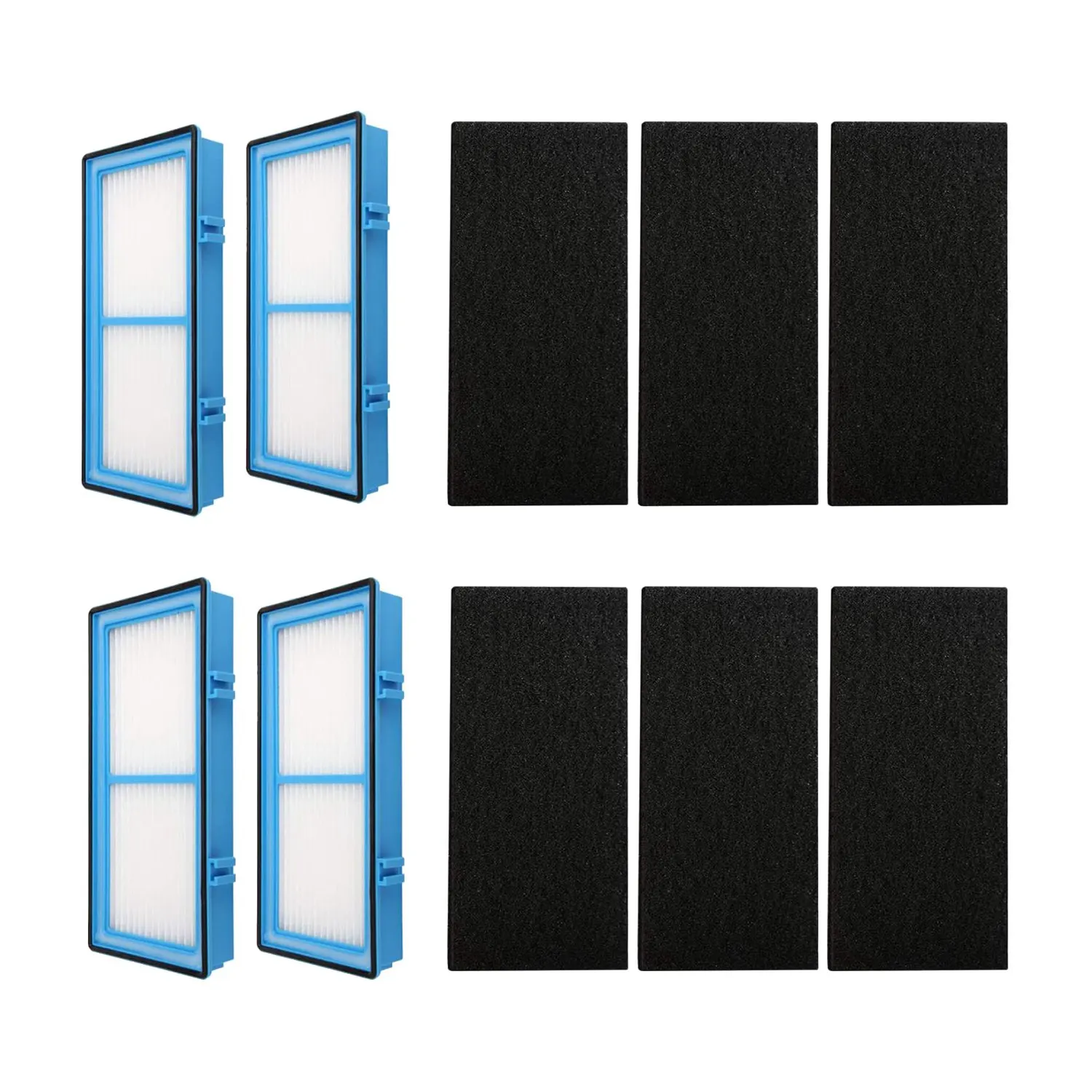 

HEPA Filter- Filter for Holmes AER1 HAPF30AT Air Purifier , 4 HEPA + 6 Carbon Enhanced Filters