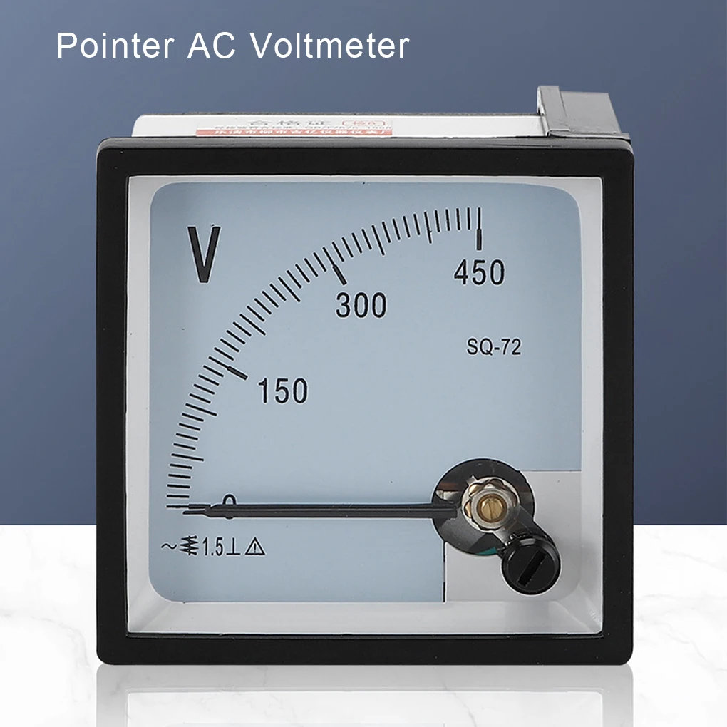 

450V Analog Voltmeter Professional Electronic Working Voltage Gauge