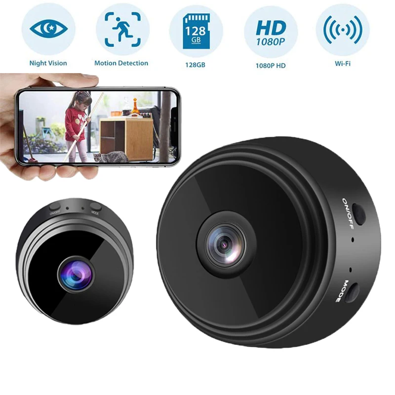 

Wifi Camera A9 Mini Camera 720P/1080P HD Adjustable Micro Voice Recorder Wireless Mini Camcorders Video Surveillance IP Camera