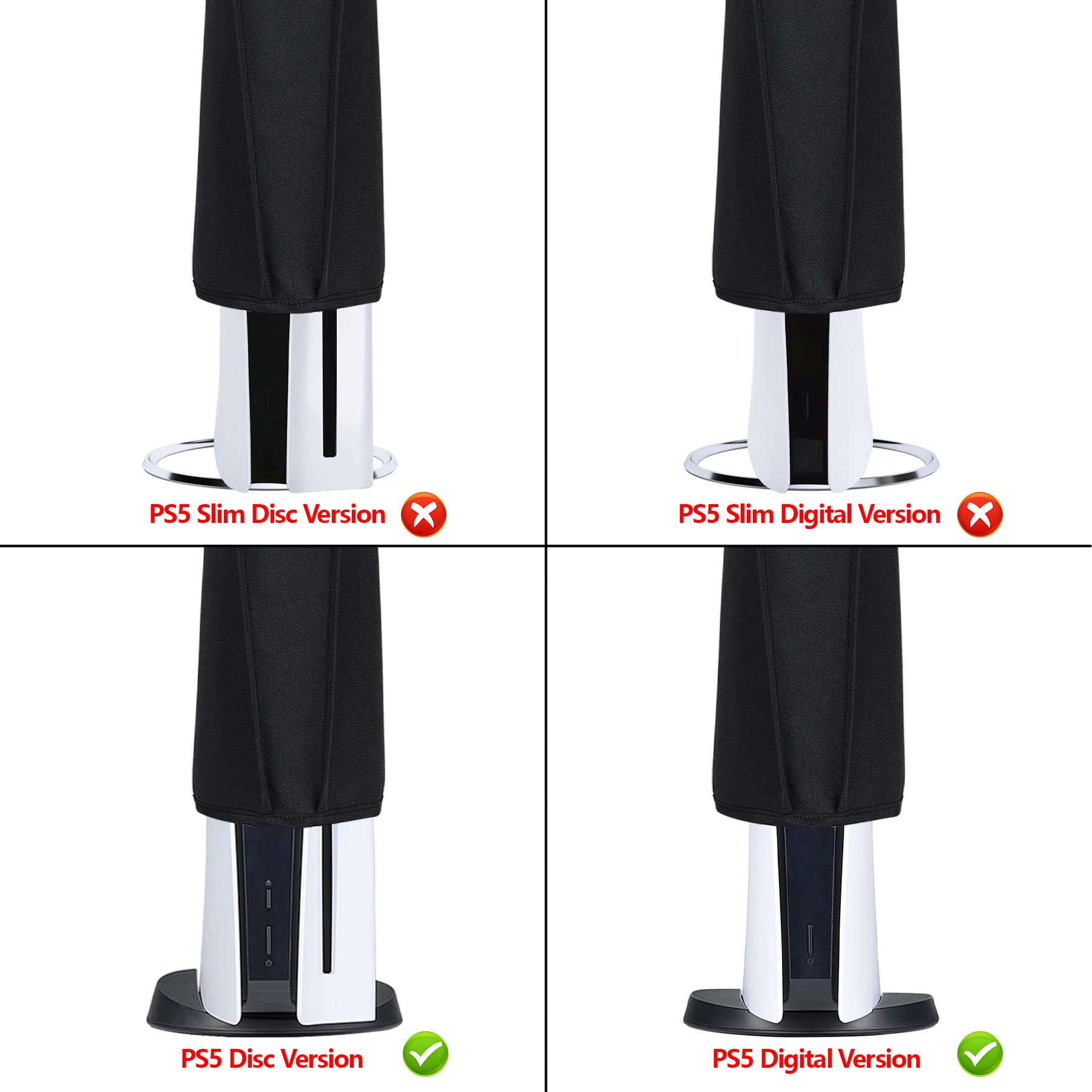 Мягкий Нейлоновый пылезащитный чехол PlayVital с защитой от царапин