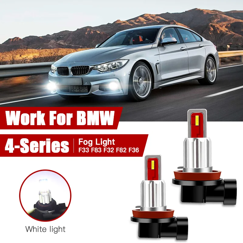 2 шт. светодиодные автомобильные противотуманные фары для BMW 4-Series Coupe F32 F82 2013 2014-2017