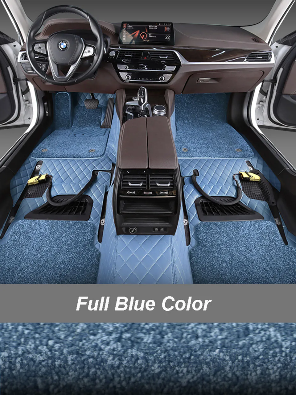 

360° Full Voverage Car Floor Mats For Jeep Grand Cherokee wk2 Carpets Rugs Accessories Tapetes Para Carro Alfombrillas Coche