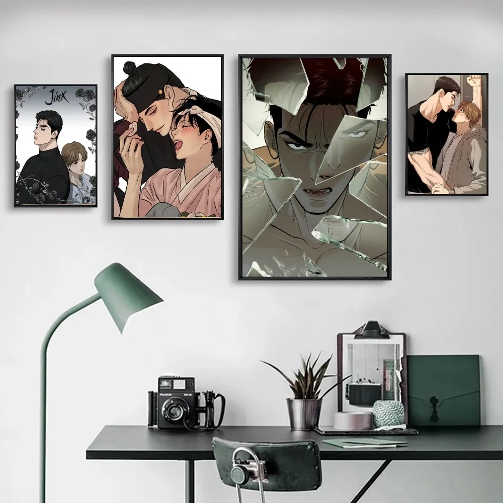 J-Jinx B-BL постер с комиксами настенное искусство домашний декор комнаты цифровая