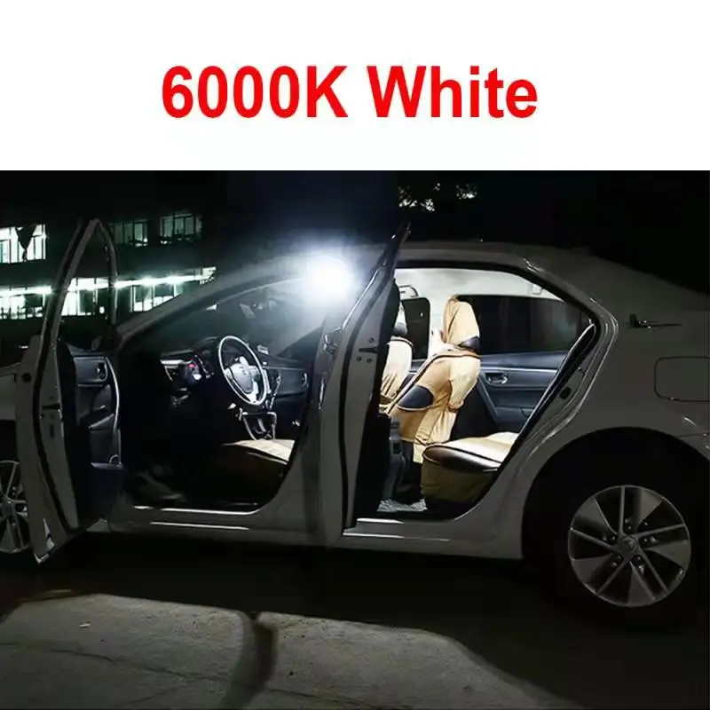

Внутренние Светодиодные Лампы Для Toyota Highlander 2001-2020 Годов Выпуска, Лампа Подсветки Номерного Знака, Без Ошибок Canbus