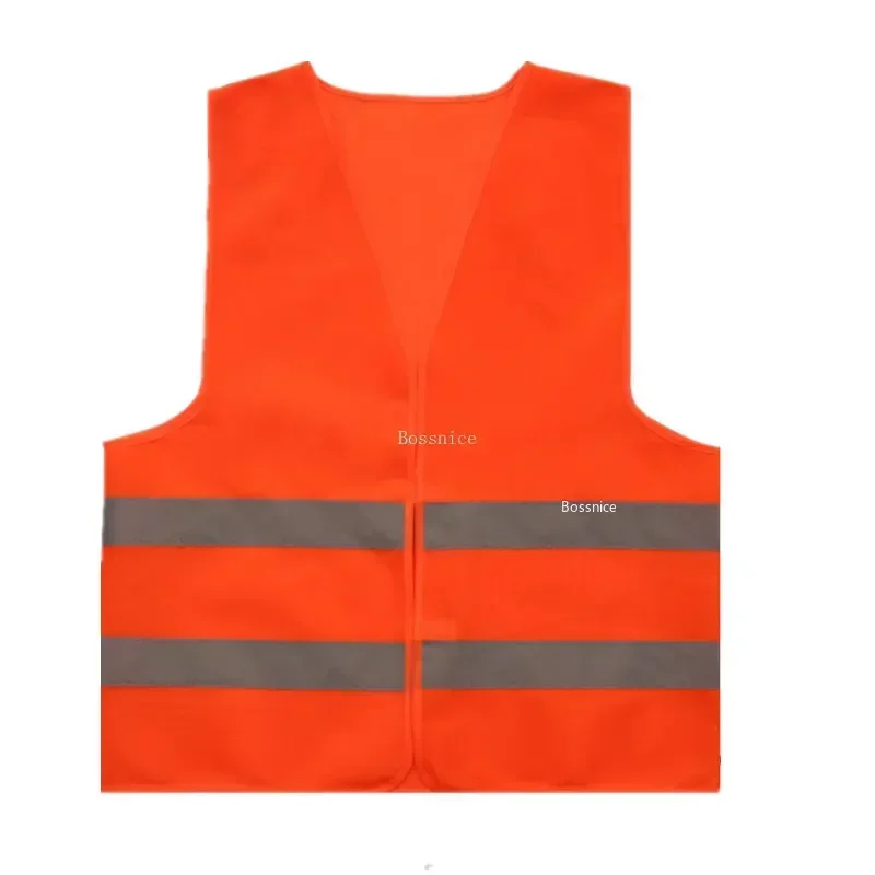 

1/2 шт. флуоресцентный зеленый светоотражающий жилет без рукавов, защитный отражатель для бега и бега со светоотражающей полосой