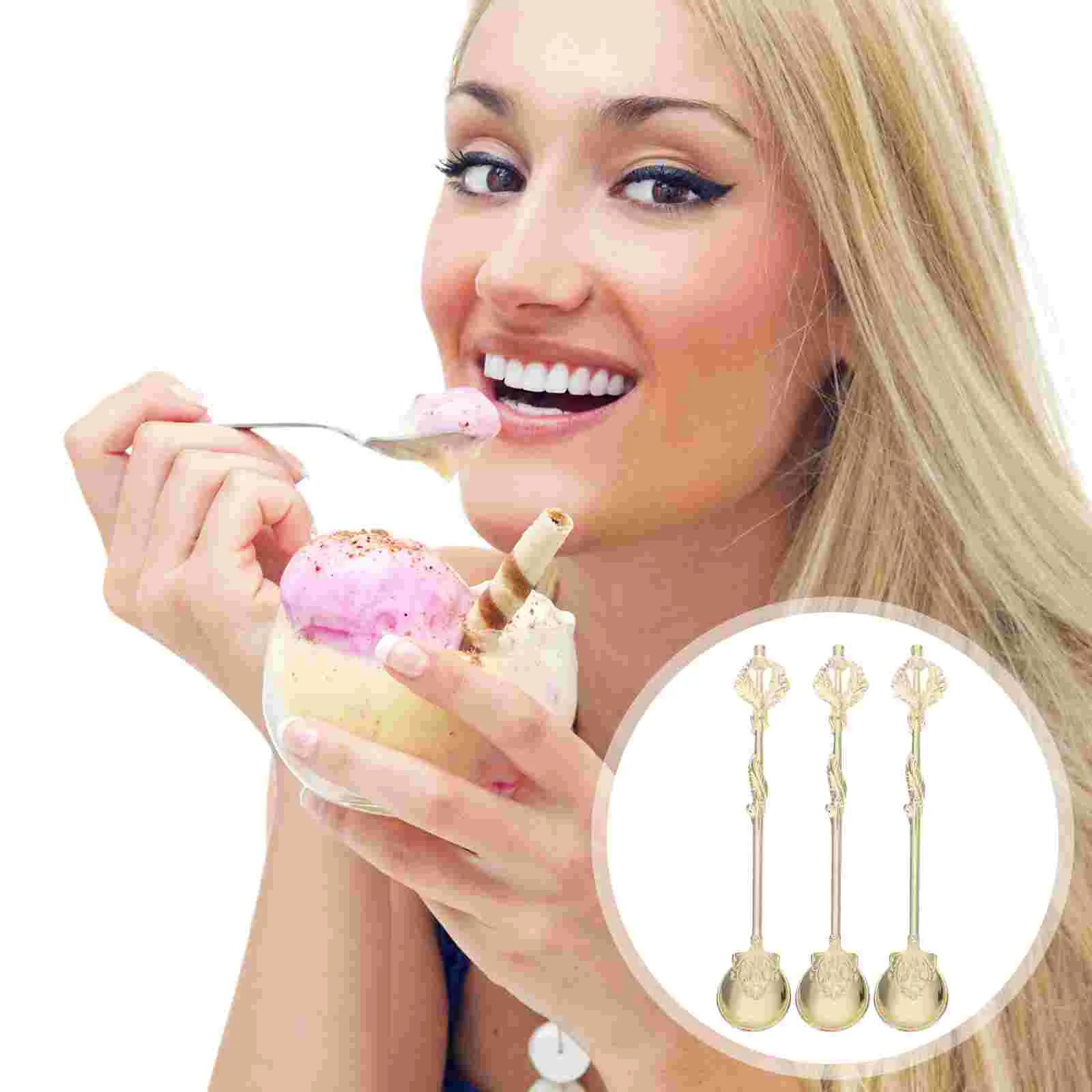 

Spoon Spoons Dessert Honey Stirring Serving Vintageice Appetizer Tea Cupcake Cream Mixing Style Salad Coffee Cake Dinner Suger