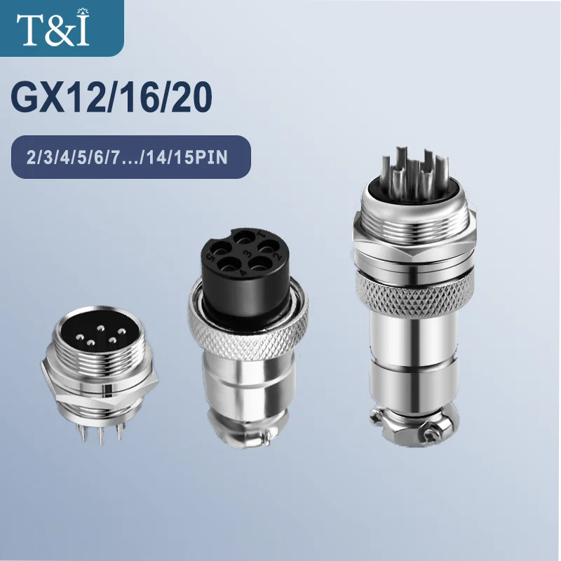 

T & I GX12 GX16 GX20 2P3P4P5P6P7P8P9P10P12P14P15P штекер и гнездо Авиатор штепсельная вилка круговой разъем проволока