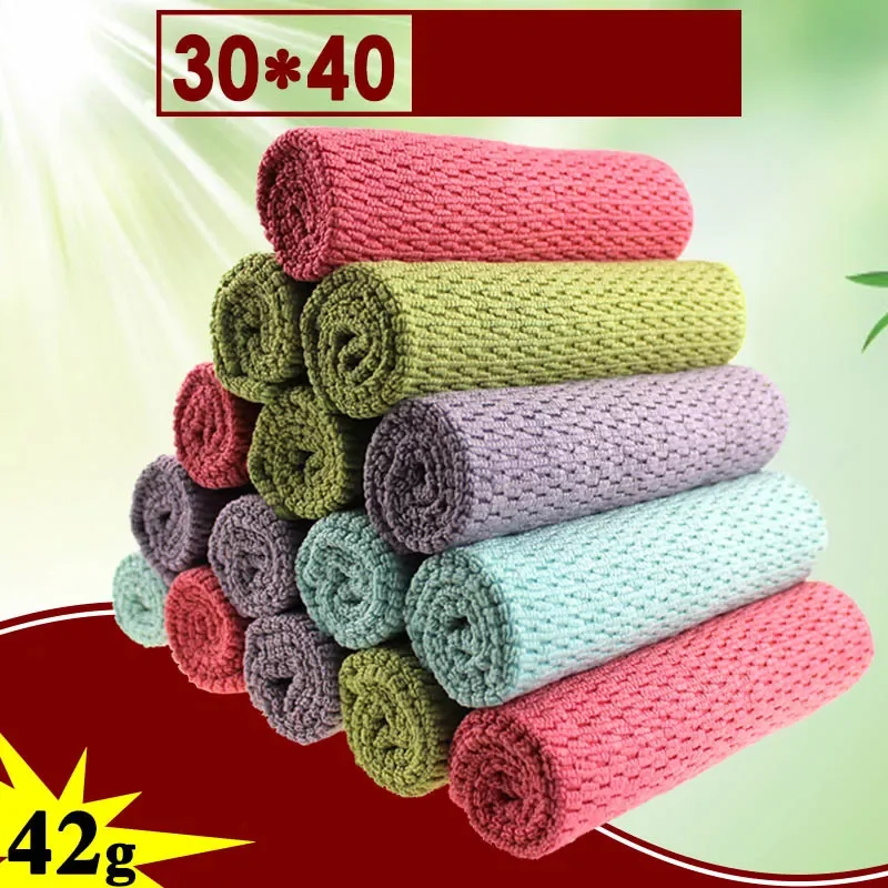 

Microfibre Wipes Table Window Tools Easy Cleaning Absorbent Portable Kitchen Towel 1 PC Cleaning Cloth