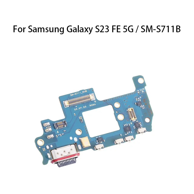 USB-порт для зарядки разъем док-станции плата гибкий кабель Samsung Galaxy S23 FE 5G/SM-S711B