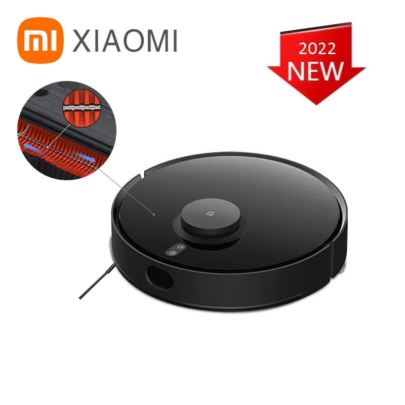 

New XIAOMI MIJIA Anti-Winding Sweeping and Dragging Robot LDS Laser Navigation 8000Pa Suction Vacuum Cleaner 5200mAh Battery