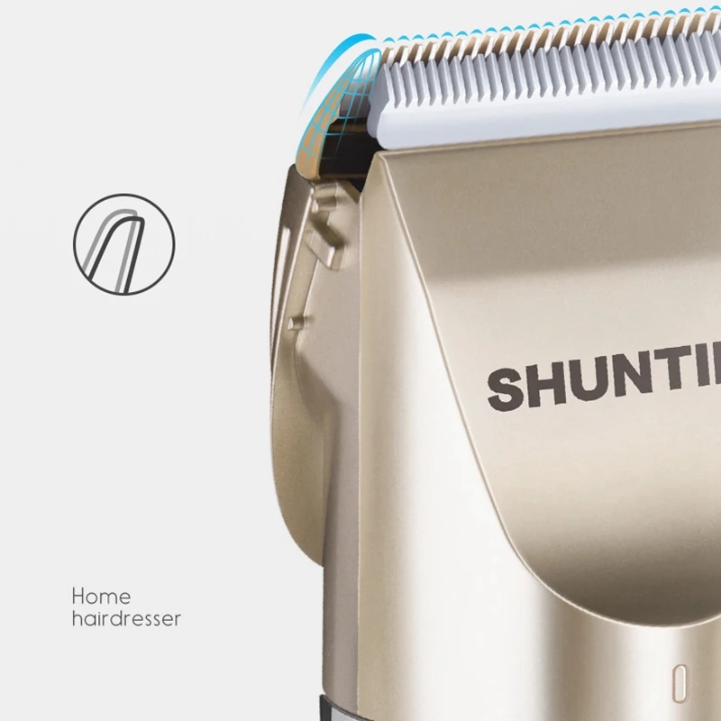 SHUNTIN профессиональные машинки для стрижки волос регулируемые электрические
