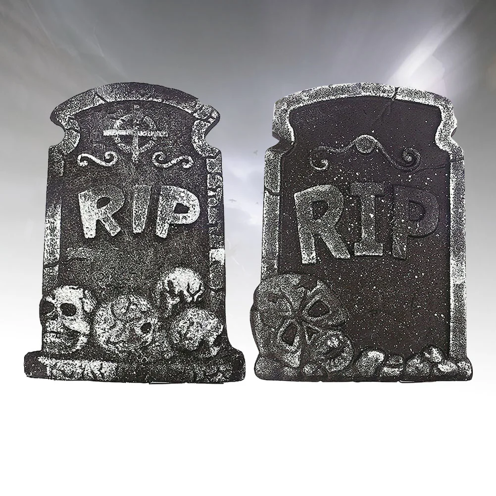 

Props Tombstone Tombstones Froth Mockfake Simulation Decorations Outdoor Gravestones Decoration Bar Hunted House