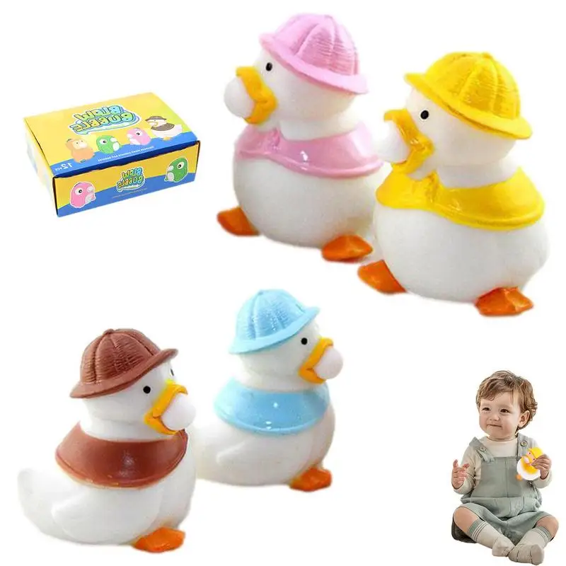 

Декомпрессионная игрушка из ПВХ, мультяшная утка с пузырями, игрушка-сжималка, забавная мультяшная кукла, милые игрушки против стресса для ...