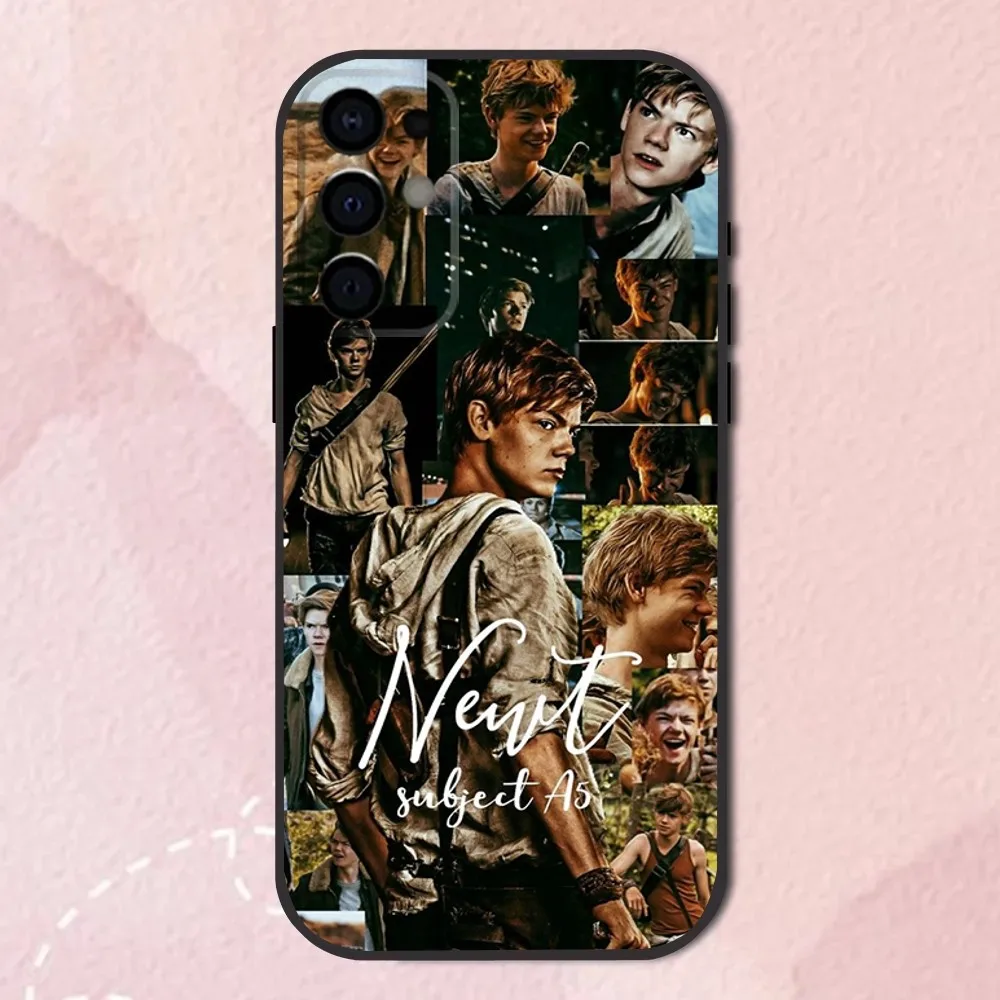 Newt The M-Maze R-Runner Phone Case For Samsung S24 S21 S22 S23 S30 Ultra S20 Plus Fe Lite Note 10 9 5G Black Soft Cover