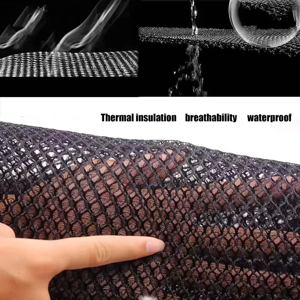 3D Сетчатые Чехлы На Сиденья Мотоцикла Противоскользящие Защитные Накладки