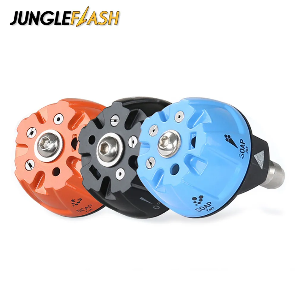 JUNGLEFLASH Adjustable Pressure Washer Nozzle 5 in 1 Multi P