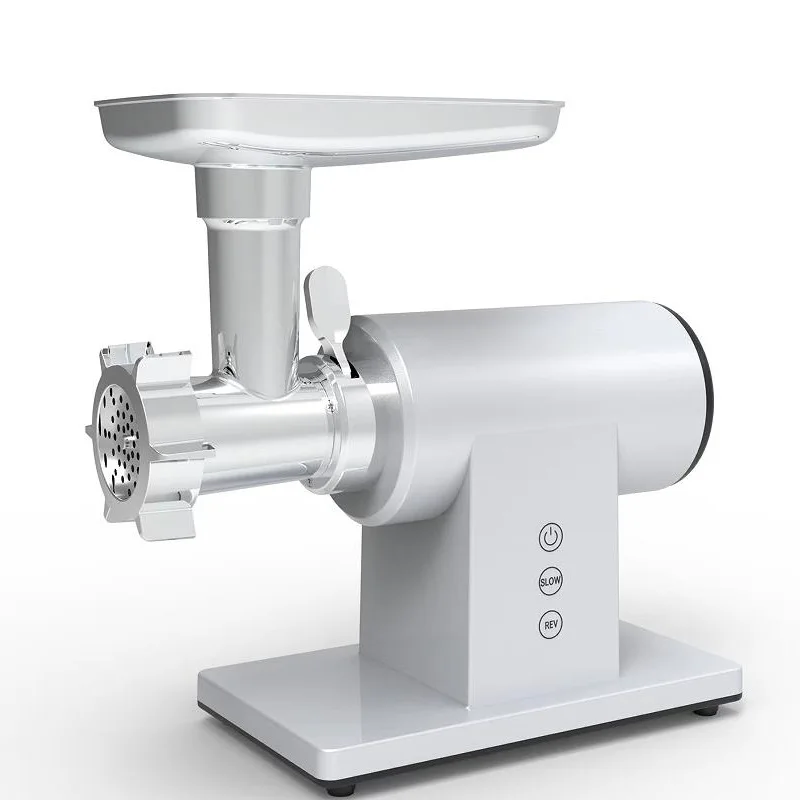 

Мясорубка электрическая 2000 Вт, мясорубка из нержавеющей стали с начинкой для колбас, мини-электрическая мясорубка, тихая электрическая мясорубка