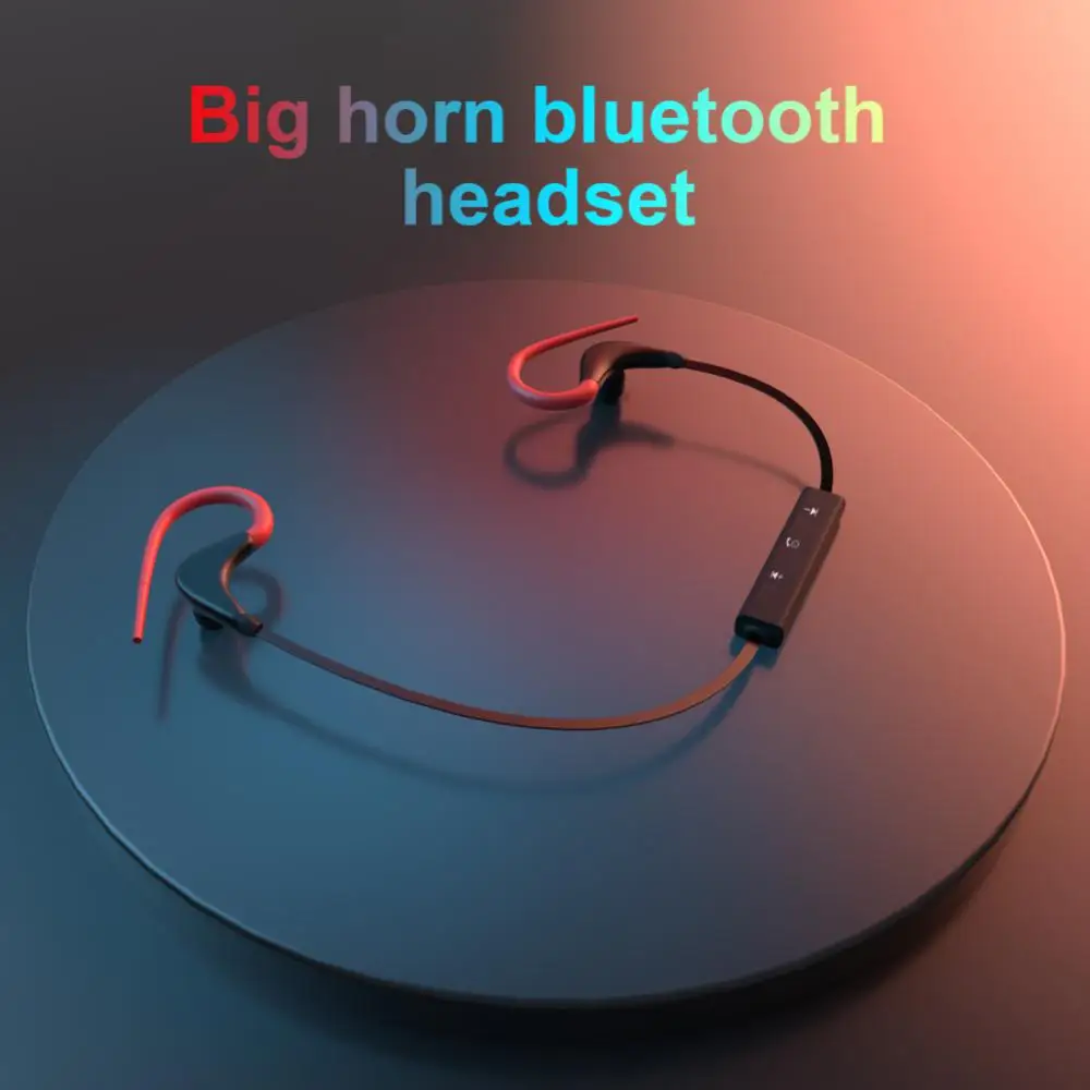 

Headset Wireless Sports Bluetooth Headset Compatible With Mobile Phone Tablet Computer In-ear Stereo Audio Headset With Earhook