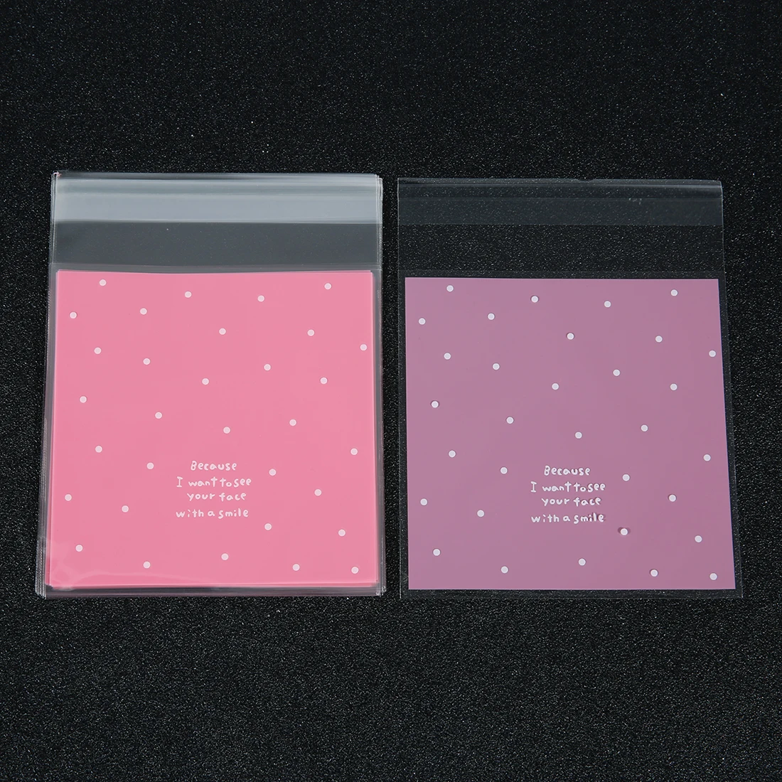 

Пластиковые прозрачные пакеты для конфет lacoogh 100 шт.