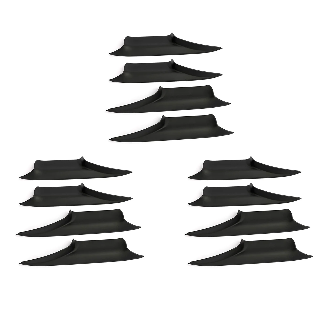 

12 шт., накладки на внутреннюю ручку для BMW 7 серии F01 F02 2008-2015 51419115501 51429151211