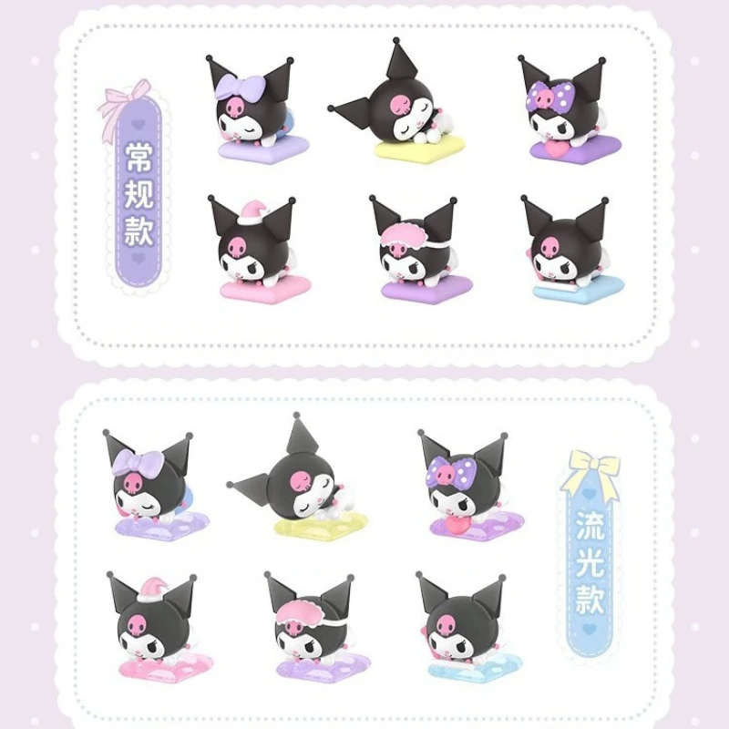 Sanrio серия Kurome домашняя жизнь Интересные бобы Женская Ручная марионетка прилив