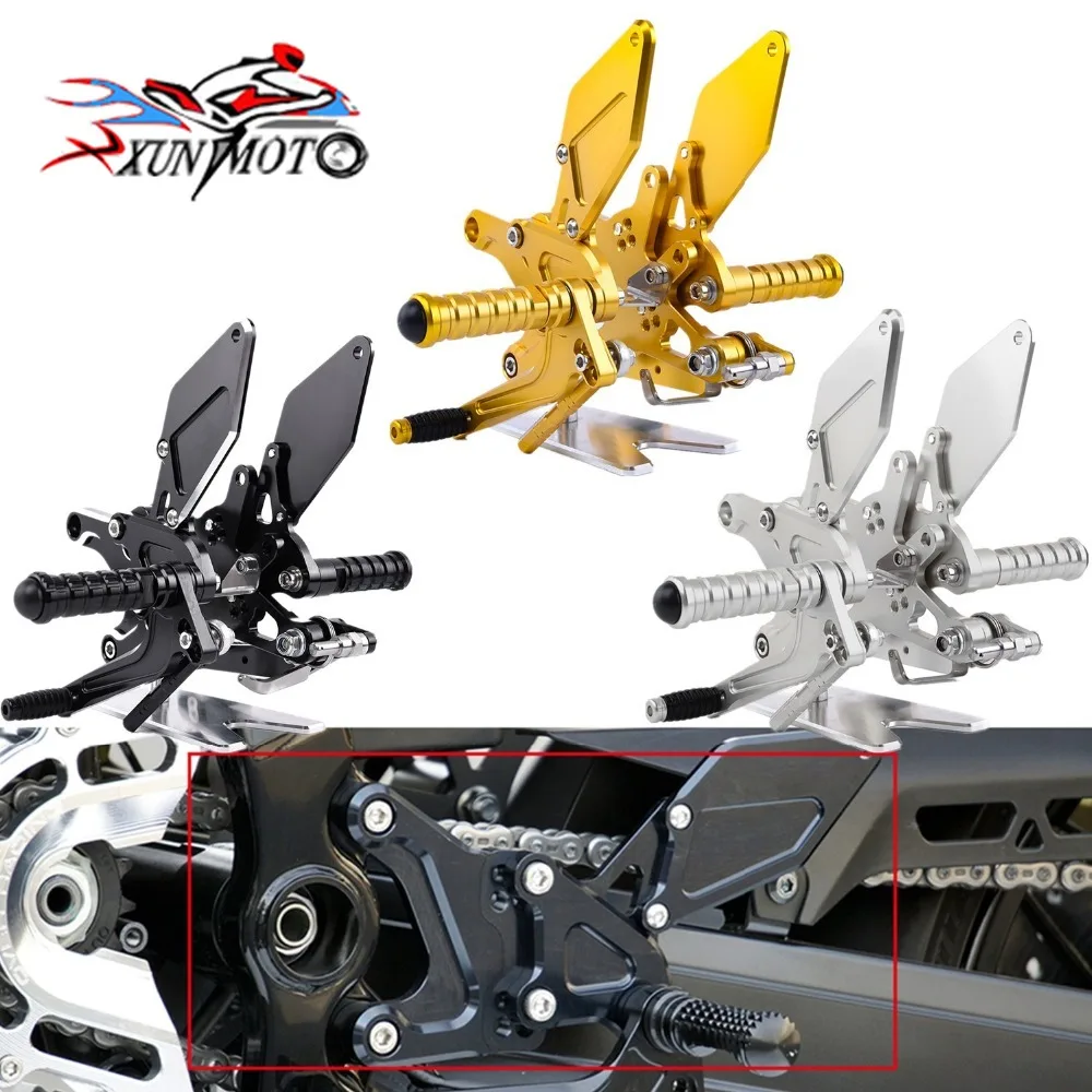 

Motorcycle Parts Adjustable Rider Rear Set Rearsets Footrest Foot Rest Pegs for Kawasaki Z900RS Z900 RS 2018 2019 2020 2021 2022